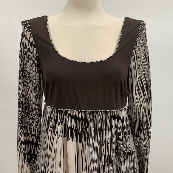 Laundry by Design Women's Dress Small Medium Brown Multi-color NWOT - Picture 2 of 7
